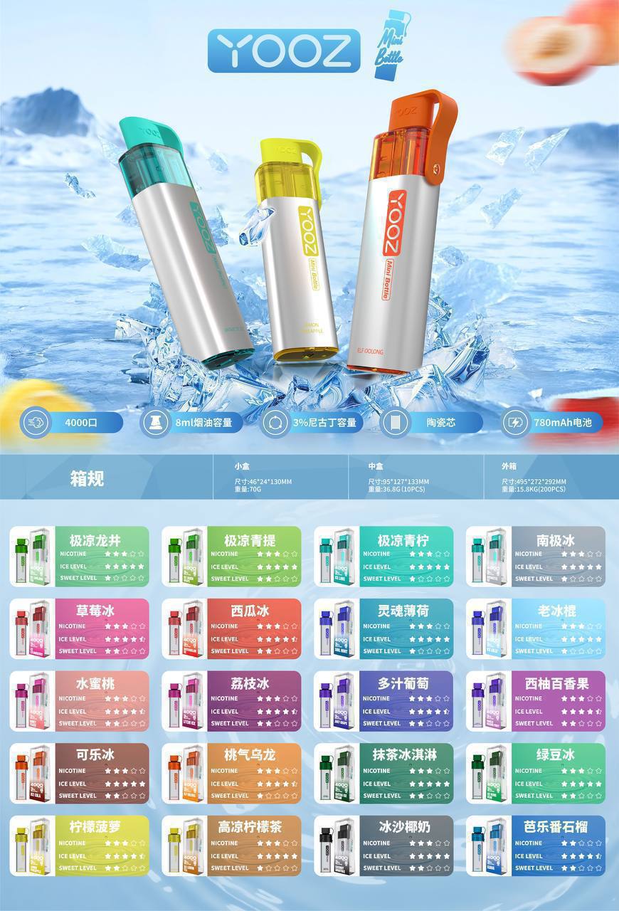 柚子MINI BOTTLE 4000