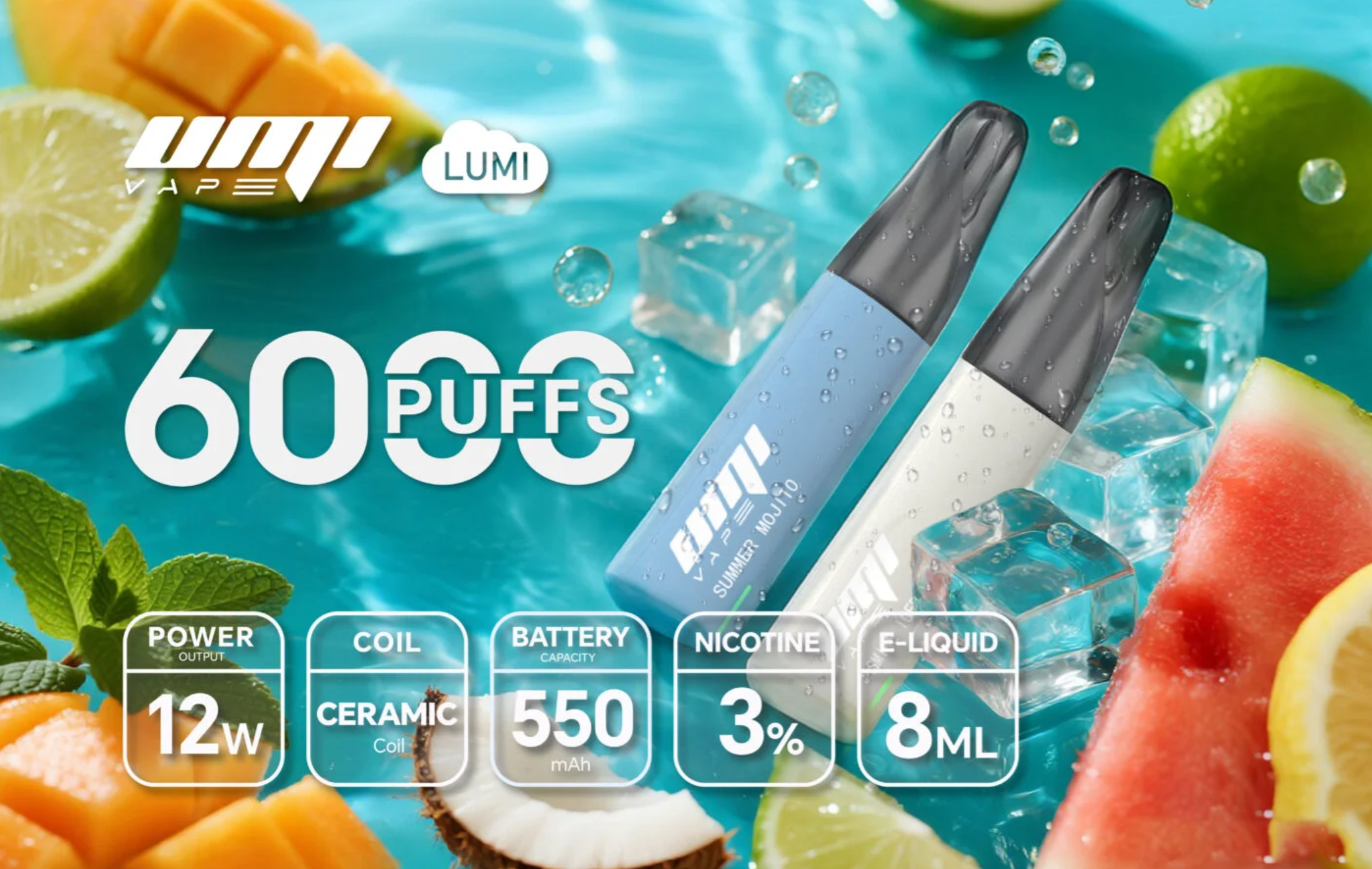 UMI 6000口鸭嘴兽电子烟详细测评：参数、价格与口味真实体验